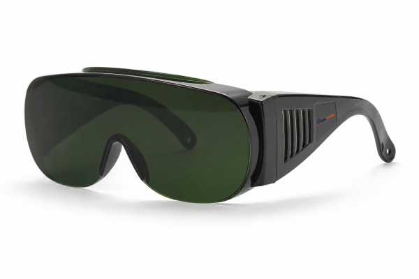 Dark Green Full-Frame Protective Spectacles
