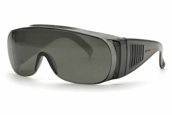Gray-Tint Full-Frame Protective Spectacles