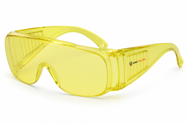 Yellow Full-Frame Protective Spectacles